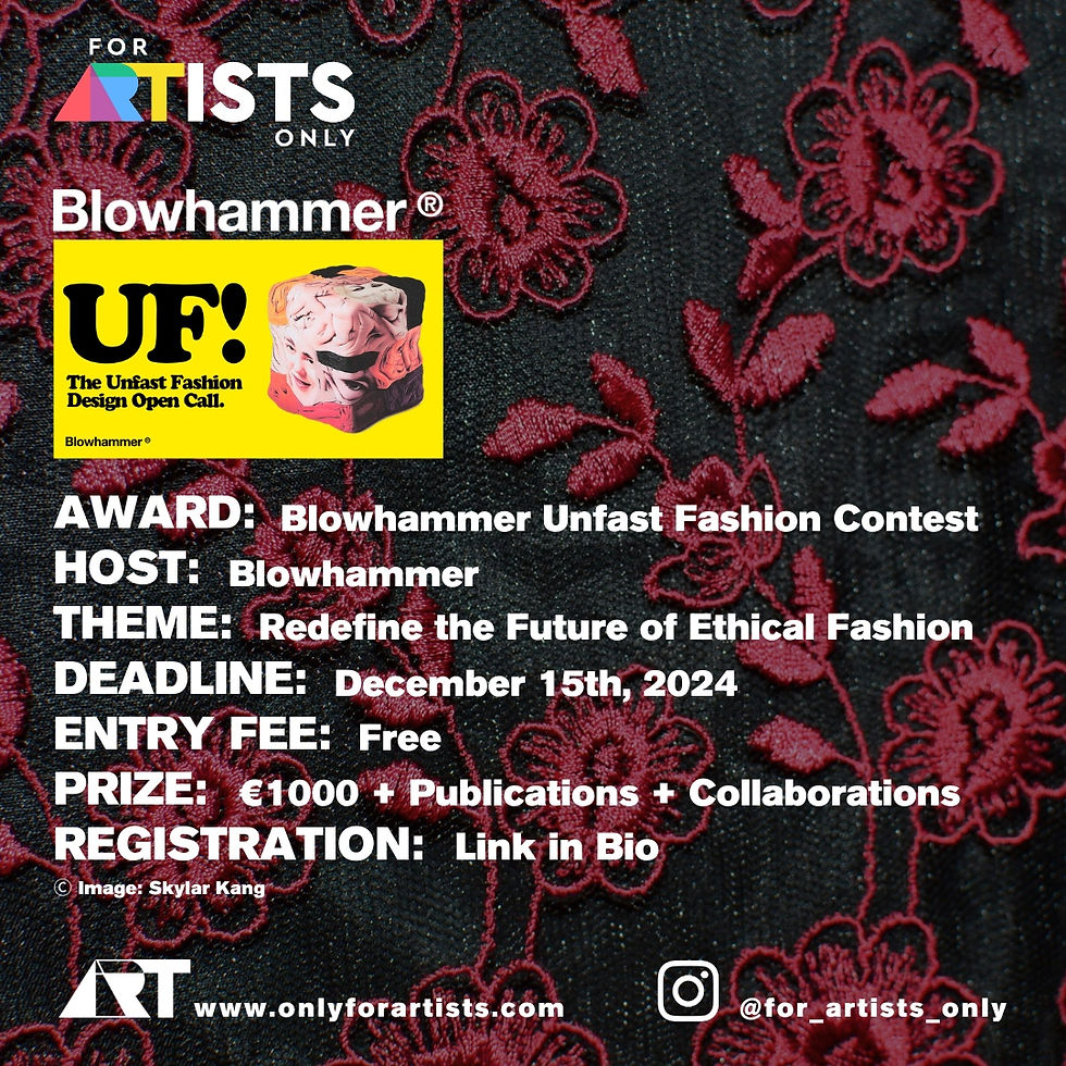 Blowhammer Unfast Fashion Contest: Redefine the Future of Ethical Fashion