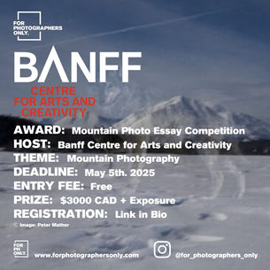 Banff - Mountain Photo Essay Competition
