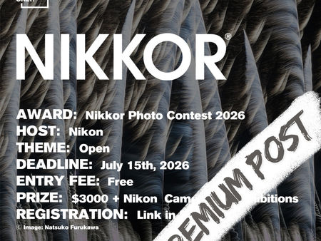 Nikon - Nikkor Photo Contest 2026 Open Call
