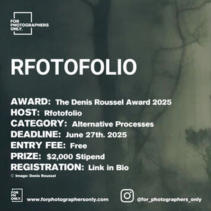 RFOTOFOLIO - Denis Roussel Award 2025