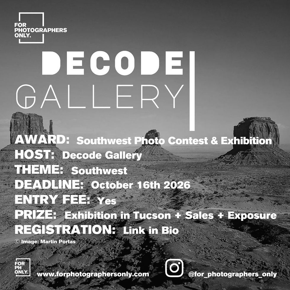Decode Gallery - Southwest: Call for Exhibition