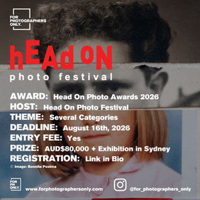Head On Photo Awards 2026 - Call for Entries