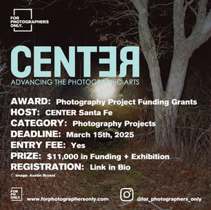 Center Santa Fe Photography - Project Launch Grant