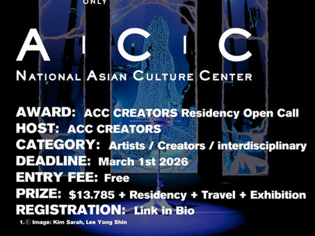 ACC CREATORS - 2026 Residency Open Call
