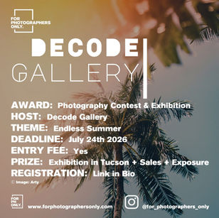 Decode Gallery - Endless Summer: Call for Exhibition
