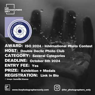 Double Declic Photo Club - ISO2024 International Photo Contest 
