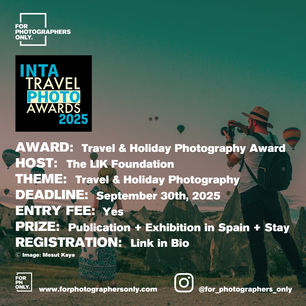 INTA Travel Photo Awards - Travel & Holiday Photography Award