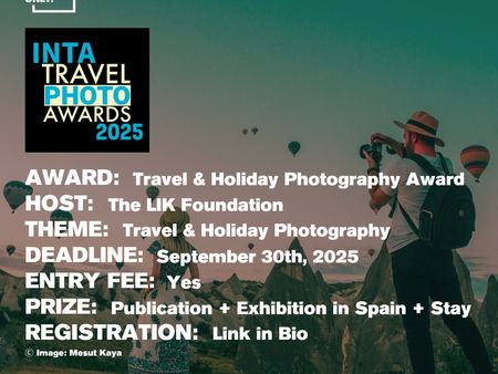 INTA Travel Photo Awards - Travel & Holiday Photography Award