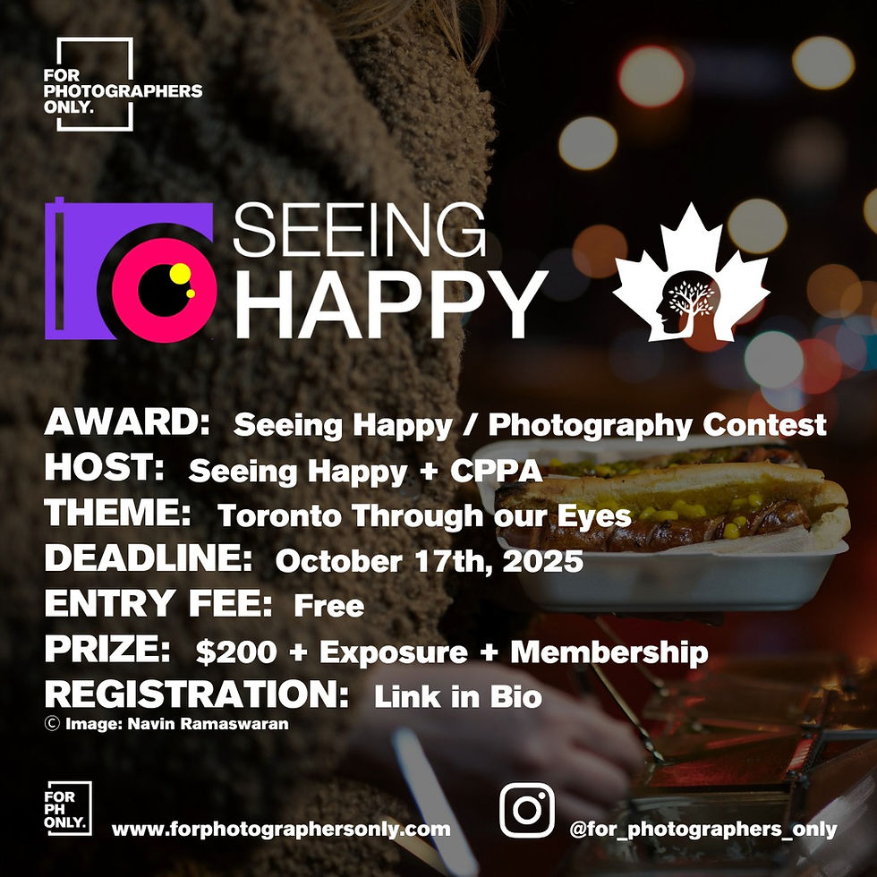 Seeing Happy - "Toronto Through our Eyes" Photography Contest 
