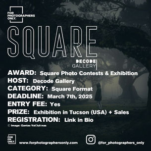 Square Photography Exhibition by Decode Gallery