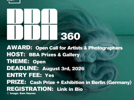 BBA 360 - Open Call for Artists & Photographers 2026
