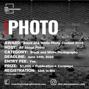 All About Photo - “Black and White” Photography Competition
