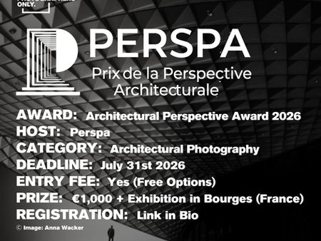 PERSPA - Prix de la Perspective Architecturale Open Call 2026