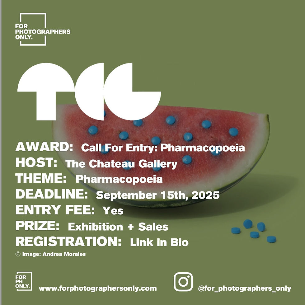 The Chateau Gallery - Call For Entry: Pharmacopoeia