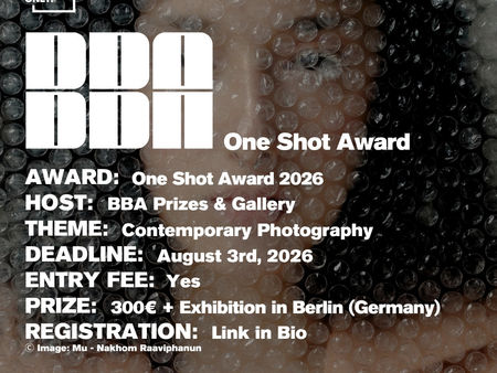 BBA Photography Prize - One Shot Award Call for Entries