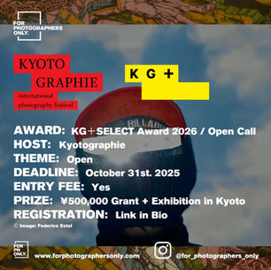 KG+ SELECT Award 2026