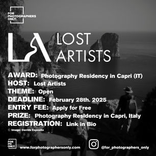 Lost Artists - Residency in Capri (Italy)