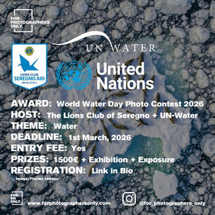 World Water Day Photo Contest 2026