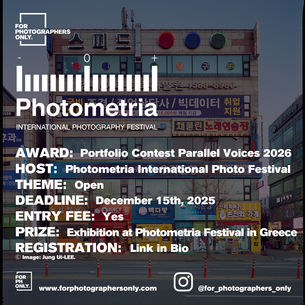 Photometria International Photo Festival - Parallel Voices Portfolio Contest 2026