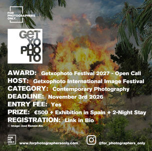 Getxophoto Festival - Open Call 2027