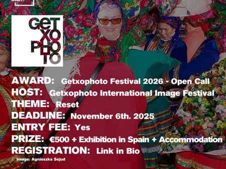 Getxophoto International Image Festival 2026 - Open Call