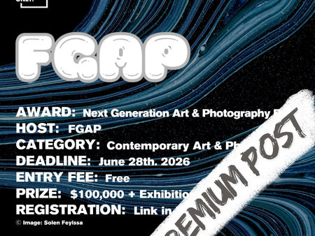 FGAP - Next Generation Art & Photography Prize