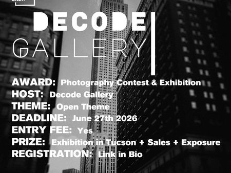 Decode Gallery - Collection 2026: Call for Exhibition