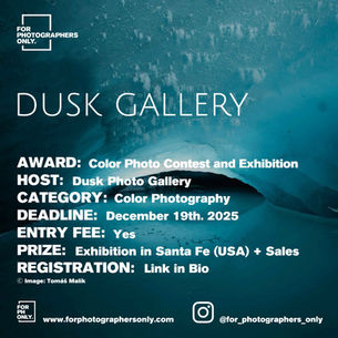 Dusk Gallery - Color Photo Contest and Exhibition Call for Entries