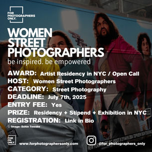 Women Street Photographers - Artist Residency in NYC