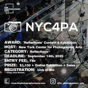 NYC4PA - "Reflections" International Juried Photography Call for Entry