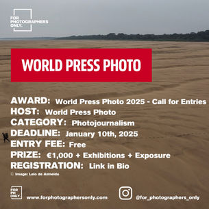 World Press Photo 2025 - Call for Entries