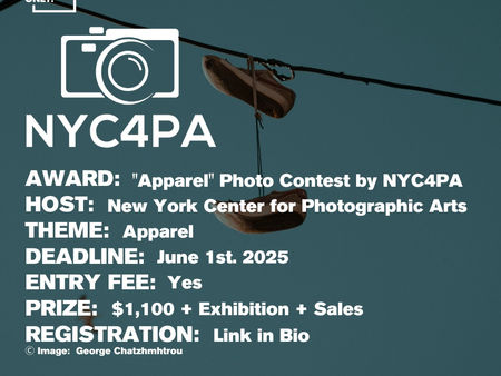 NYC4PA - "Apparel" International Juried Photography Call for Entry