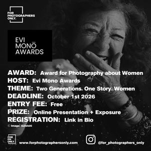 Evi Mono Awards - Open Call 2026