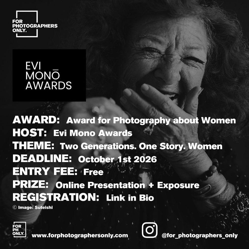 Evi Mono Awards - Open Call 2026