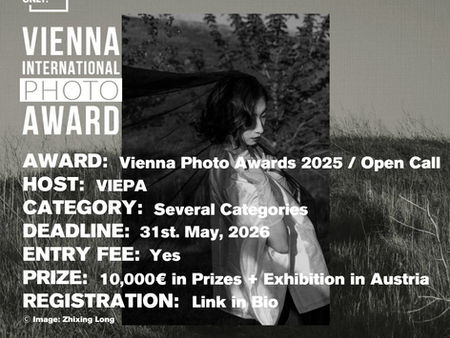 Viepa - Vienna International Photo Awards 2026 Call for Entries