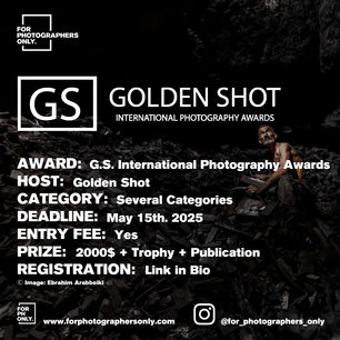 The Golden Shot - International Awards 2025