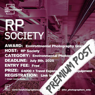 RP Society - Environmental Photography Grant