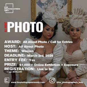 All About Photo - Women Photography Contest 2026