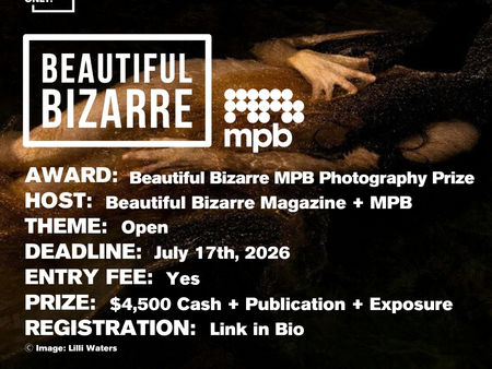 Beautiful Bizarre Magazine - MPB Photography Award Call for Entries 2026
