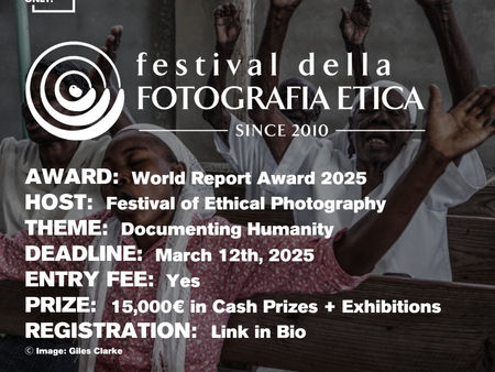 Festival Della Fotografia Etica - World Report Award 2025