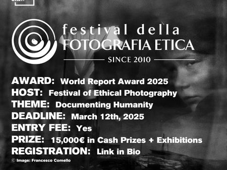Festival Della Fotografia Etica - World Report Award 2025
