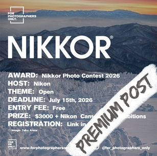 Nikon - Nikkor Photo Contest 2026