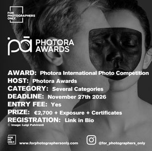 Photora Awards - International Photo Competition 2026