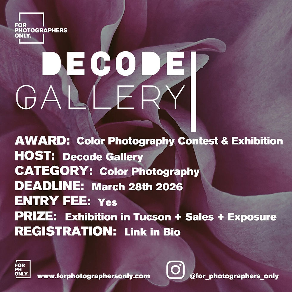 Decode Gallery - Color: Call for Exhibition