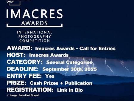IMACRES Awards 2025 - Call for Entries