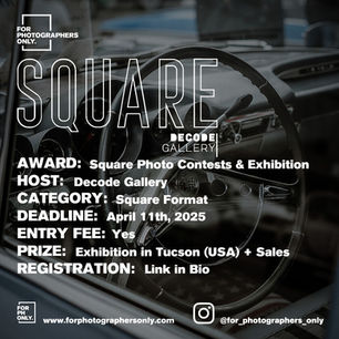 Square Photography Exhibition by Decode Gallery