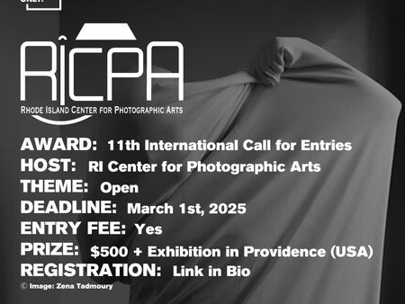 RI Center for Photographic Arts - 11th International Call for Entries