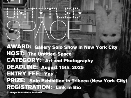 The Untitled Space - Solo Show Spring / Summer 2026