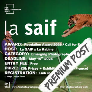 La SAIF x La Kabine - Revelation Award 2025