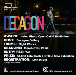 Decagon Gallery - "Night Works" Open Call and Exhibition